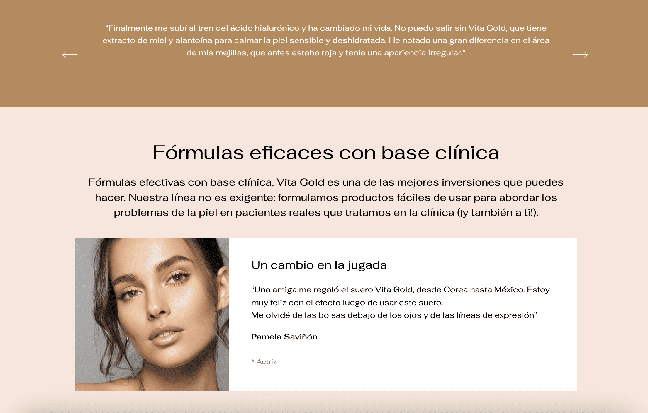 Landing page